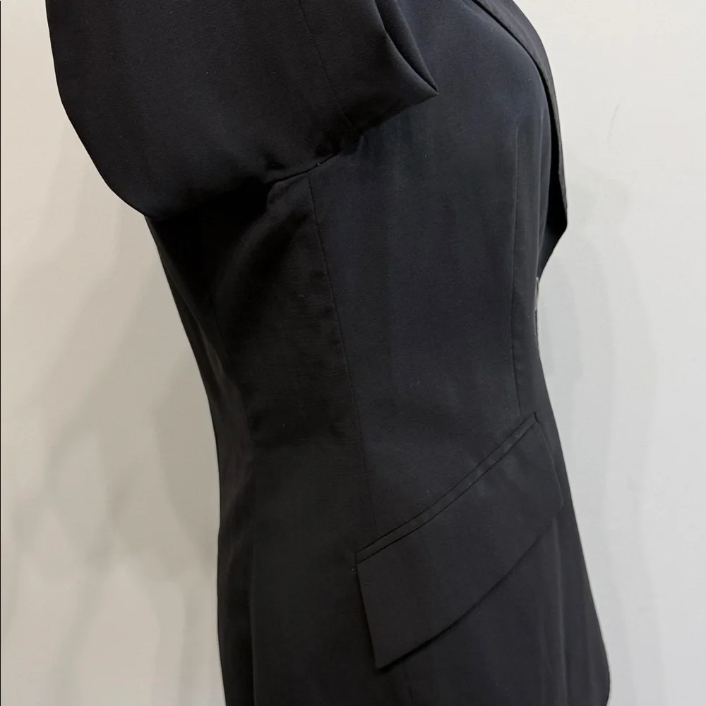 Burberry Size 6 Classic Black Women's Blazer - Picture 11 of 16